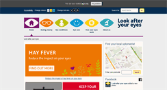 Desktop Screenshot of lookafteryoureyes.org