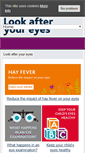 Mobile Screenshot of lookafteryoureyes.org